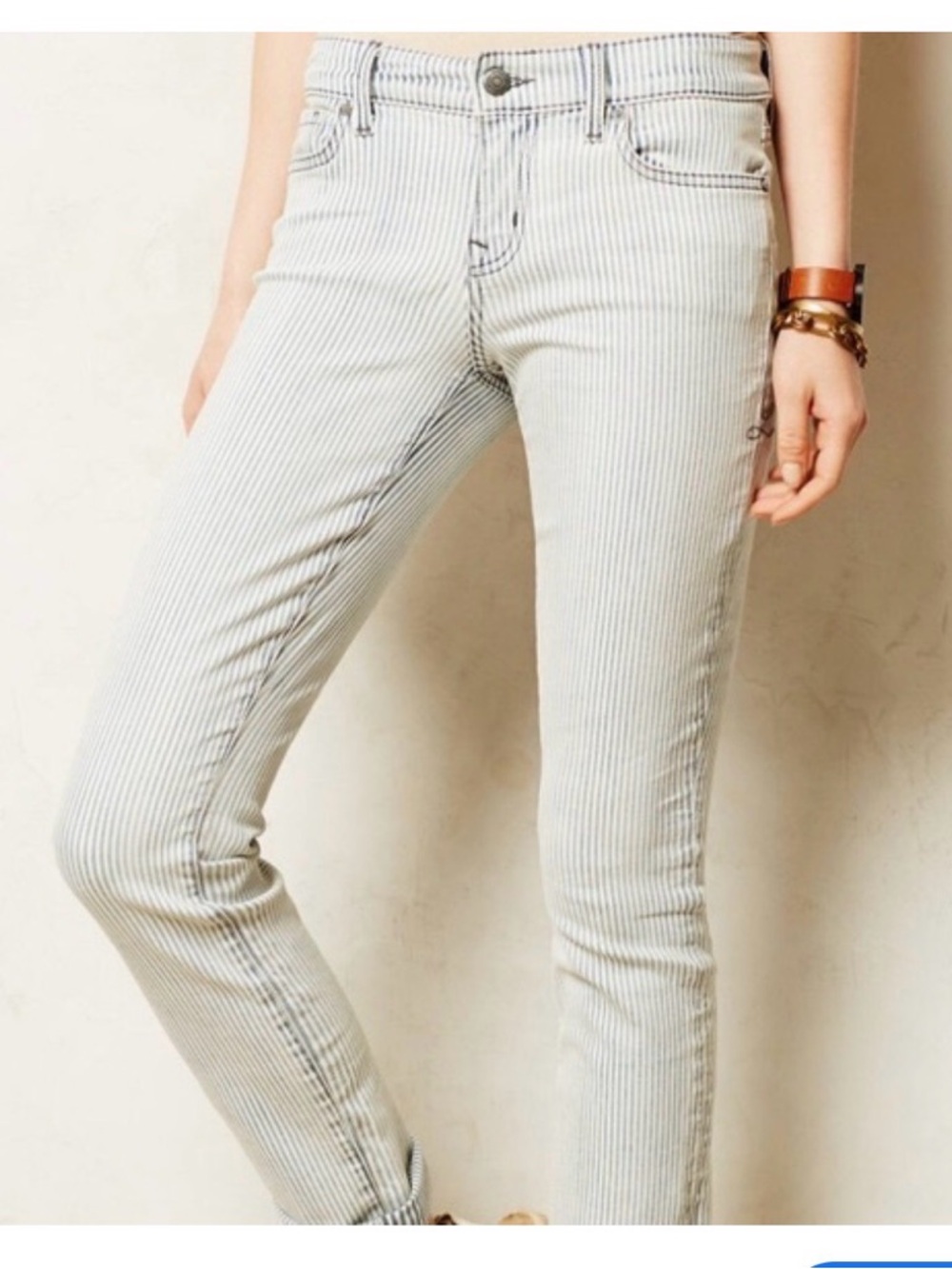POLO Ralph Lauren Blue label Jeans 7.5 low rise skinny jeans size 25 99% cotton